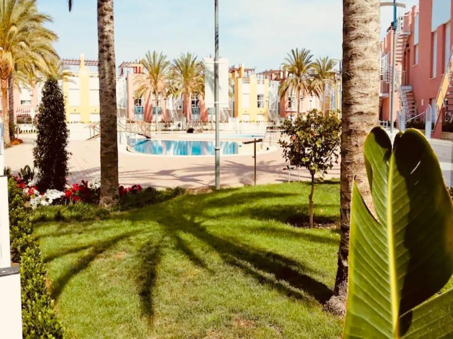 Apartamento En Vera Playa Laguna Beach Exterior photo